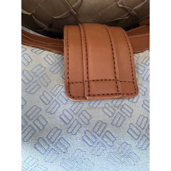 Vintage Y2K Bandolino Monogram Shoulder Bag - Picture 9 of 10